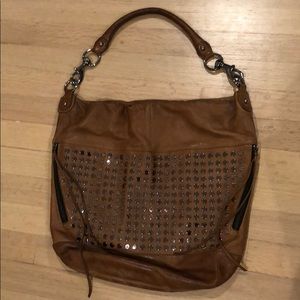Rebecca minkoff tan leather bag